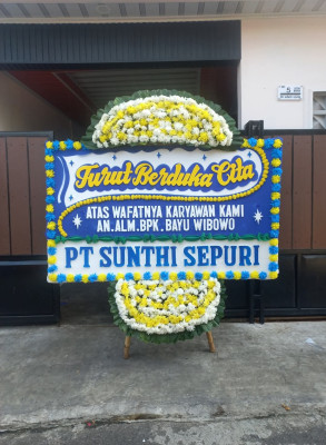 Papan Bunga Duka di Nokilalaki